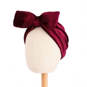 Turban en velours à motif africain, foulard coloré imprimé, bonnet pré-noué avec nœud floral pour femme, cadeau promotionnel - Product Image 4