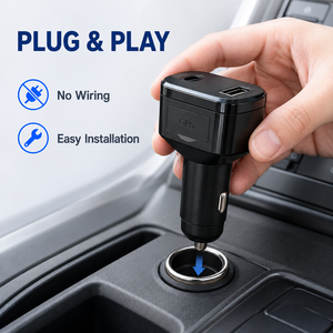 Traceur <span class=keywords><strong>GPS</strong></span> de voiture GSM 4G GLONASS avec ports USB Type-C, antivol, suivi en temps réel, compatible 1 an, dispositif espion dissimulé - Product Image 4