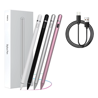 Stylet actif universel pour iPad et écrans tactiles de téléphone portable en métal Lapiz Tactil avec rejet de la paume pour le dessin