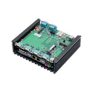 Mini <span class=keywords><strong>PC</strong></span> Industrial Sin Ventilador XLW 2 LAN 6 COM Intel Celeron J6412 de Cuatro Núcleos, HD VGA GPIO SIM, Win10 Linux - Product Image 4