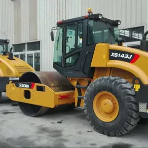 Road Construction Machinery Xs143j 14 Ton Mecânico Single Drum Smooth Roller