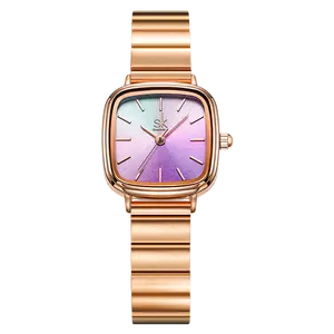 SK brand 2023 the world's best-selling women's fashion colorful gorgeous style K0176 quartz watch