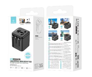 Adaptateur de chargeur de voyage compact blanc premium Techancy TM24202, sûr et stable, avec logo personnalisé, achat en gros 2025 - Product Image 5