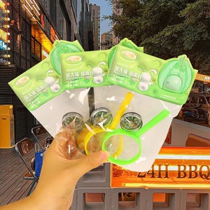 ของเล่นเข็มทิศพร้อมแว่นขยายสำหรับเด็ก เครื่องมือสำรวจกลางแจ้งแบบพกพา สำหรับการศึกษาวิทยาศาสตร์และการสังเกตพืช - Product Image 1