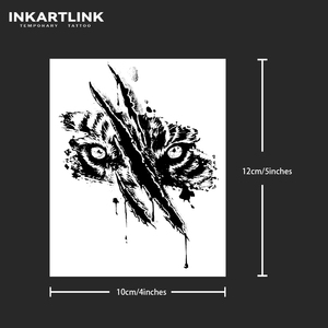 Adesivi per Tatuaggi INKARTLINK, Tatuaggi Temporanei Occhio di Tigre, Impermeabili, Ecologici, Lunga Durata 15 Giorni, Confezione Convenienza - Product Image 4
