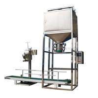 Remplisseuse automatique en acier inoxydable, appareil à coudre, pour servir des grains de maïs, 25kg, emballage de dosage de riz, 50 Kg