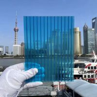 Plaque alvéolaire en polycarbonate certifiée CE/ISO, tailles personnalisées OEM et trous pré-perforés disponibles pour les puits de lumière