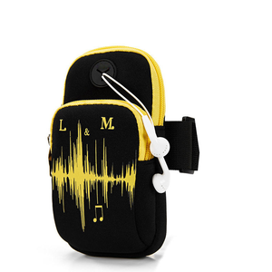 Custom New Fashionable Waterproof Oxford Sports Running Wrist Jogging Arm <b>Bags</b> Mobile Phone Holder Fitness Gear - Product Image 3
