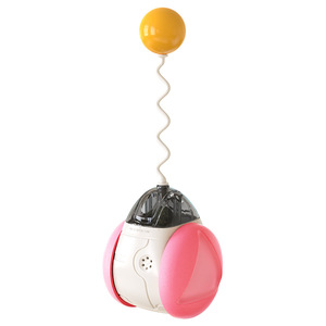 Vaso móvil eléctrico interactivo multifunción para gatos, juguete ecológico para pájaros, Gatera, hecho de plástico duradero - Product Image 1