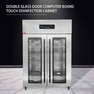 Comercial Hotel Restaurante Gabinete de cocina Puerta doble Independiente Acero inoxidable Nuevo motor Desinfección Esterilización - Product Image 6