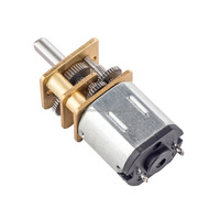 Motor de Engranajes Mini N20 100% METAL de Baja Velocidad, Caja de Engranajes para Impresora 3D, Motor de Reducción para Bolígrafo Impresor