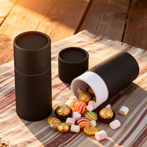 Cajas de Cartón Reciclables Personalizadas para Alimentos, Dulces, Granos de Café, Té, Tubos de Papel para Envasado - Product Image 6