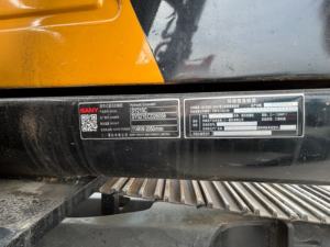 Excavatrice sur chenilles SANY SY215C d'occasion, Tier 3, prête pour le marché mondial, 88 % de durée de vie UC, mode Eco, 15 % d'économie de carburant, force de creusement de 32k, boîte de vitesses Mitsubishi - Product Image 5