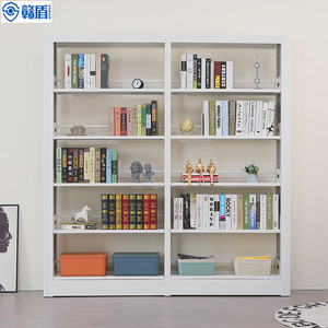 Étagère en acier pour la maison, modulable, sur pied, murale, bibliothèque multi-niveaux pour enfants - Product Image 5