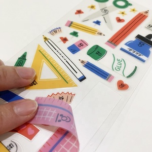 Vograce Bán Buôn Chất Lượng Cao Không Thấm Nước Trong Suốt Dán Tùy Chỉnh Rõ Ràng Sticker Rõ Ràng Sticker Tấm - Product Image 3