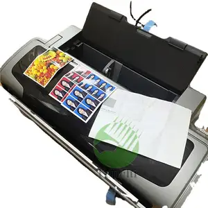 Second Hand A3+ A3 A4 8 Color Photo Printer for Epson Stylus Photo R1800 DVD inkjet Printer factory