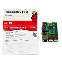 Raspberry Pi 3 versión RS, placa de desarrollo, 1GB, 1,2 GHz, 64 bits, Quad Core, CPU, WiFi y blueteers