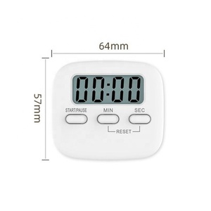 LCD pantalla Digital Temporizador de cocina magnética cocina cuenta regresiva alarma dormir cronómetro Temporizador reloj Casa de herramientas - Product Image 5