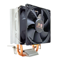 Manusia salju paling populer warna-warni LGA 2011 1366 115X 1700 pendingin CPU AM4 AM5 pendingin CPU kipas Cooing untuk Desktop