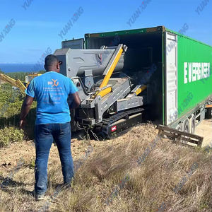 Yuanxing 12 톤 중국 거미 자체 추진 유압 텔레스코픽 암 EPA 엔진이 장착 된 전기 추적 스파이더 크레인 - Product Image 5