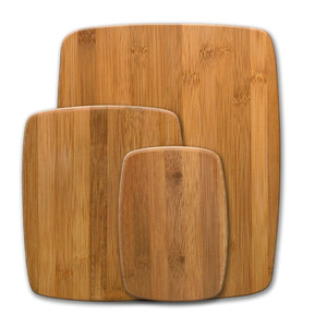Bamboo Cutting Board <b>Set</b> <b>Square</b> Wood Chopping Block Kitchen Knife Board Edible Grade Antibacterial Mildew Resistant - Product Image 1