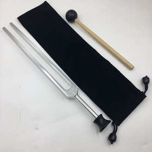 Ensemble de diapasons médicinaux en aluminium pour la sonothérapie, 128C 256C 512C Hz, pour l'équilibrage des chakras et la relaxation par le yoga - Product Image 3