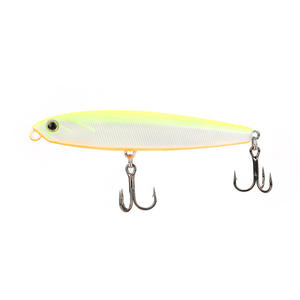 Señuelo de Pesca <span class=keywords><strong>Flying</strong></span> Ghost <span class=keywords><strong>II</strong></span>, de Metal, Tipo Lápiz, 10.5g/14.5g, para Pesca en Agua Salada, Carpa, Lubina, Señuelo de Superficie/Agua Media, Anzuelos Triples Resistentes - Product Image 6