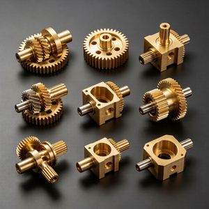 ชิ้นส่วนเครื่องจักรกลทองเหลืองขึ้นรูปด้วยเครื่อง CNC ความแม่นยำสูง รุ่น C360 ผลิตที่กวางตุ้ง ตามแบบที่คุณกำหนด - Product Image 3