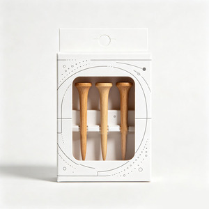 Boîte d'emballage en carton personnalisée pour tee de golf avec logo, pour la vente en gros et l'emballage cadeau - Product Image 6