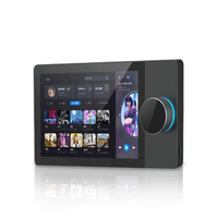 Amplificateur mural intelligent Anjielo 10 pouces avec panneau tactile, contrôle Zigbee pour WiFi, pour PC, en aluminium, passerelle intégrée, télécommande
