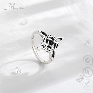 <span class=keywords><strong>Anillo</strong></span> Merryshine <span class=keywords><strong>de</strong></span> Plata <span class=keywords><strong>de</strong></span> Ley 925 para Mujer, <span class=keywords><strong>Nudo</strong></span> <span class=keywords><strong>de</strong></span> <span class=keywords><strong>Bruja</strong></span> Celta, Obsidiana, Joyería Pagana Wicca - Product Image 6