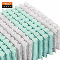Meilleur prix pour matelas à ressorts ensachés individuels 3/5/7/9 zones avec micro-sommier pour lit double