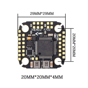 Contrôleur de vol F722 avec gyroscope intégré, baromètre, OSD, BlackBox 16 Mo, double BEC 3-6S 20Xmm pour drone - Product Image 2