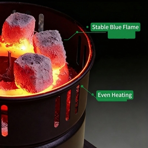 High-Quality Hookah Carbon Coconut Shell Activated Carbon 26mm Cube <strong>Briquettes</strong> Hard Ash for <strong>Night</strong> Club - Product Image 4