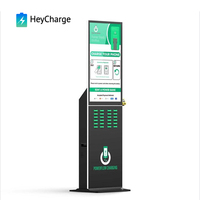 Bornes de recharge pour téléphones portables d'aéroport, partage de batteries externes, distributeur automatique de batteries 48 emplacements, location de chargeurs portables, SDK basé sur le cloud
