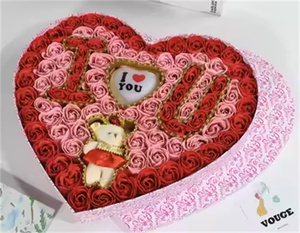 Amour 100 Forever Rose Éternelle Valentines Romantiques Pour Elle Empreinte À La Main Préservé Vraies Fleurs Saint Valentin Cadeaux - Product Image 5