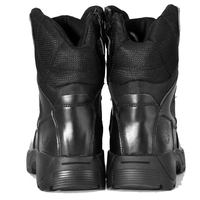Bottes de randonnée en cuir noir pour hommes Tronyond, imperméables, résistantes à l'usure, thermiques, en coton, à la cheville, pour l'hiver