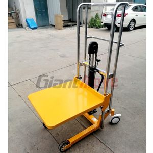 Fabrika Outlet manuel Platform Forklift hidrolik el istifleyici 400kg, taşınabilir manüel paletli kamyon - Product Image 3