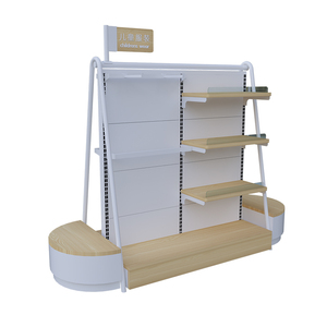 Baby Shop Shelves Metallic Customized Light Duty Store Style Stand Simple and <strong>Beautiful</strong> <strong>Rack</strong> Display Shelf - Product Image 5