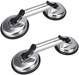 Vente chaude Double Griffes Ventouses à vide Poignée à vide robuste pour fenêtre/carreaux/miroir/granit/sol Support personnalisé - Product Image 1