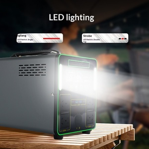 Station d'alimentation portable extérieure 220V, batterie lithium-ion 10 <span class=keywords><strong>kWh</strong></span>, capacité ultra-élevée, urgences domestiques, stockage d'énergie en déplacement - Product Image 4