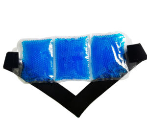 Terapia per il corpo impacco caldo freddo impacco avvolgente antidolorifico impacco freddo perline Gel impacco ghiaccio con cinturino - Product Image 3