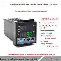 Contrôleur de température PID, capteur de température RTD avec affichage double écran, instruments thermocouples de type K, J/T