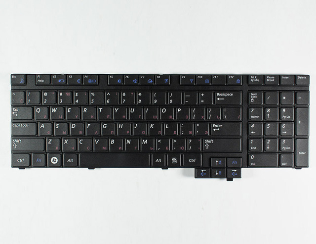Notebook Keyboard for SAMSUNG R720 R728 R730 Rus Black