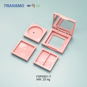 Boîtier compact pour poudre pressée PVA écologique, rechargeable et vide, pour blush et poudre compacte - Product Image 5