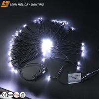 Guirlande lumineuse LED blanche de 10 m de haute qualité pour extérieur, fête, jardin, usage commercial, Noël, décorative, CE RoHS SAA UKCA, étanche