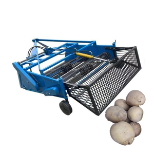 Máquina Cosechadora de Patatas Azules con Motor y Transmisión por Engranajes de Alta Productividad para la Cosecha Agrícola - Product Image 3