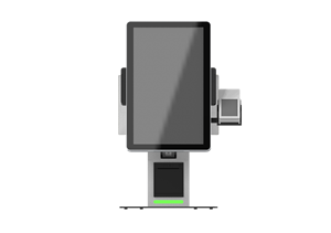 Đôi màn hình cảm ứng 21.5 15.6 inch thanh toán kiosk tự đặt hàng kiosk Màn hình kép tự dịch vụ Totem - Product Image 4