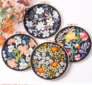 निर्माता ने कढ़ाई स्टार्टर किट का पूरा सेट बैनर के लिए क्रॉस सिलाई थ्रेड्स - Product Image 3