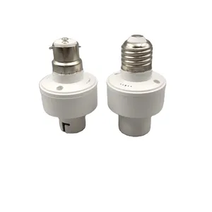 Voice Lamp Holder Speech Control Timing Function Switch Home Specialized Manufacturer Wholesale E27/B22 Intelligent Voice Lamp